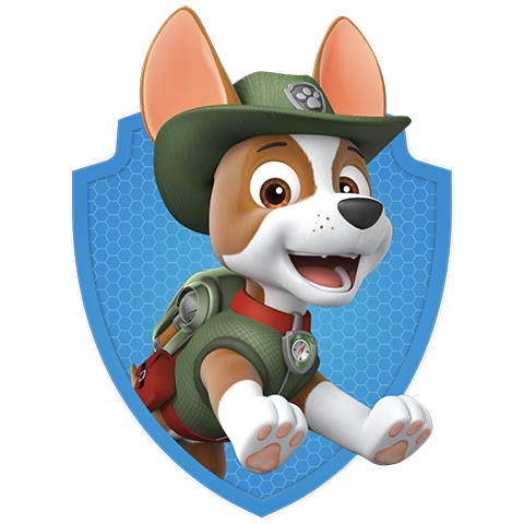 Paw Patrol Characters - Tracker - Badge