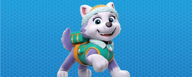 Paw Patrol Characters - Biography Everest - Mobile image